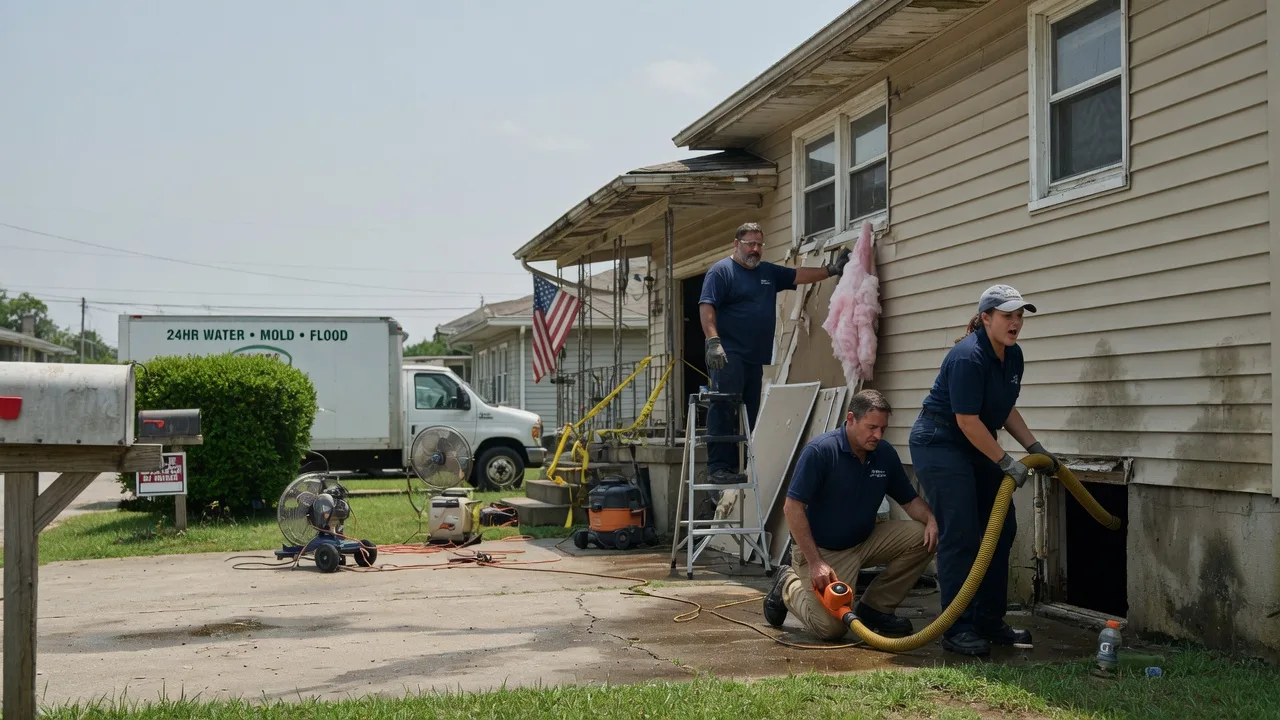 Water Damage Repair in Roseville, IL near me